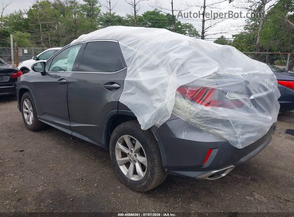2T2BZMCA0GC002076 2016 LEXUS RX 350 Gray Задня ліва чверть