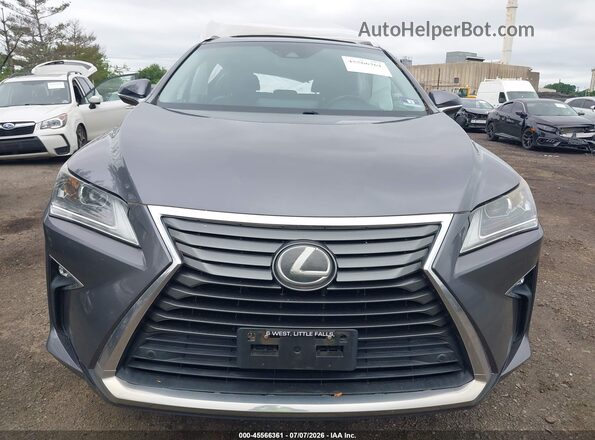 2T2BZMCA0GC002076 2016 LEXUS RX 350 Gray Вид щитка приладів
