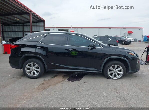 2T2BZMCA0GC020867 2016 LEXUS RX 350 Black უკანა სალონის ხედი