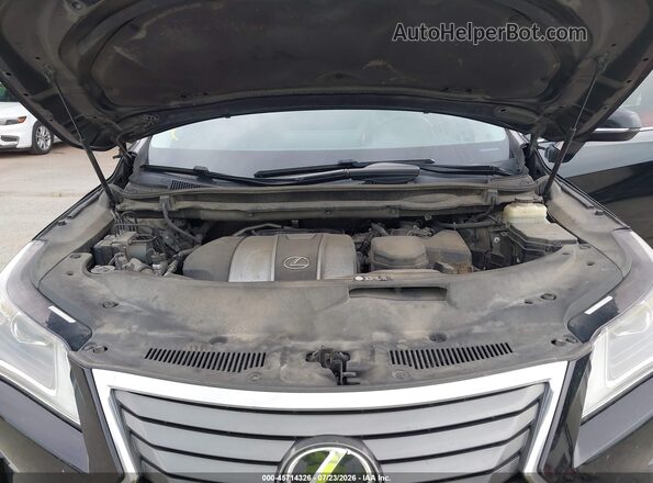 2T2BZMCA0GC020867 2016 LEXUS RX 350 Black უკანა ხედი