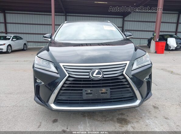 2T2BZMCA0GC020867 2016 LEXUS RX 350 Black ხელსაწყოთა პანელის ხედი