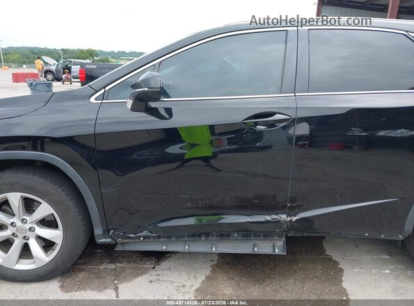 2T2BZMCA0GC020867 2016 LEXUS RX 350 Black წინა ხედი