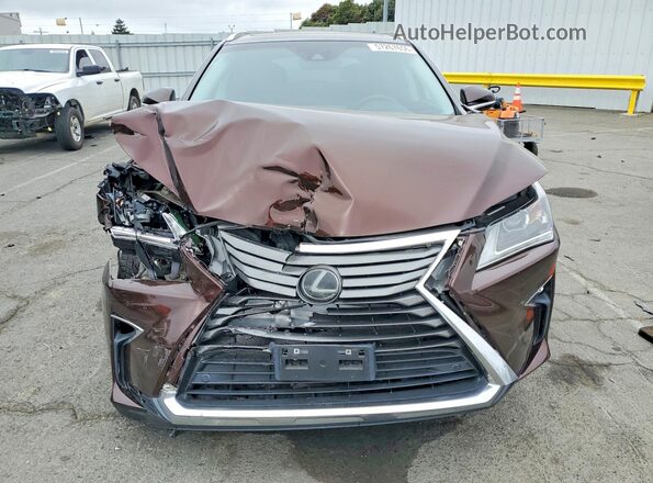 2T2BZMCA0GC053156 2016 LEXUS RX Brown Front view
