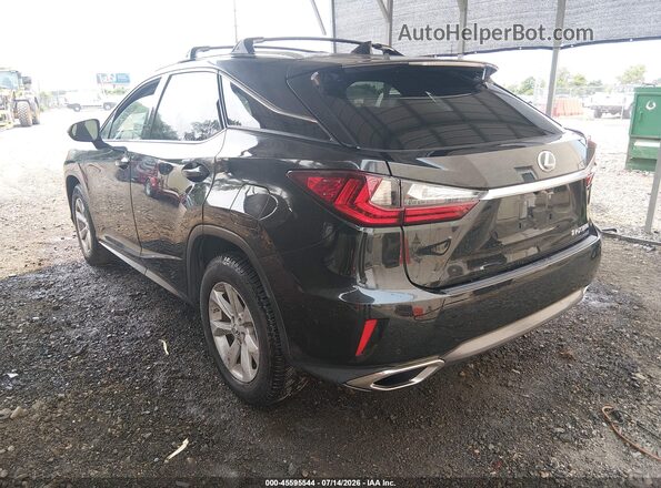 2T2BZMCA0HC058312 2017 LEXUS RX 350 Black Rear left