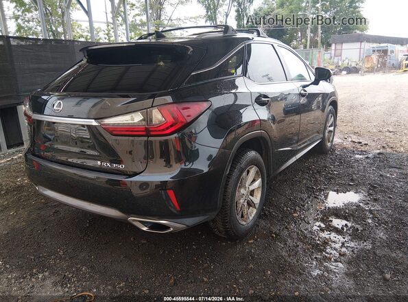 2T2BZMCA0HC058312 2017 LEXUS RX 350 Black Rear right