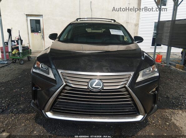 2T2BZMCA0HC058312 2017 LEXUS RX 350 Black Instrument cluster view