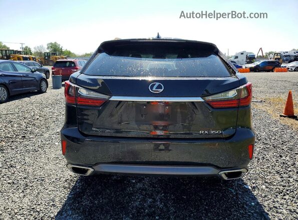 2T2BZMCA0HC085865 2017 LEXUS RX Black Widok z tyłu