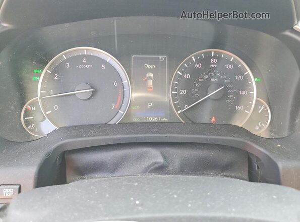 2T2BZMCA0HC085865 2017 LEXUS RX Black Widok zestawu wskaźników