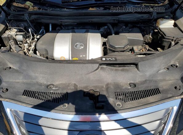 2T2BZMCA0HC085865 2017 LEXUS RX Black Widok komory silnika