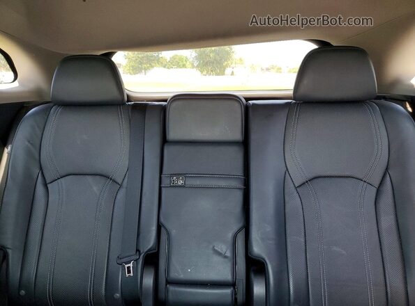 2T2BZMCA0HC085865 2017 LEXUS RX Black Widok tylnych siedzeń