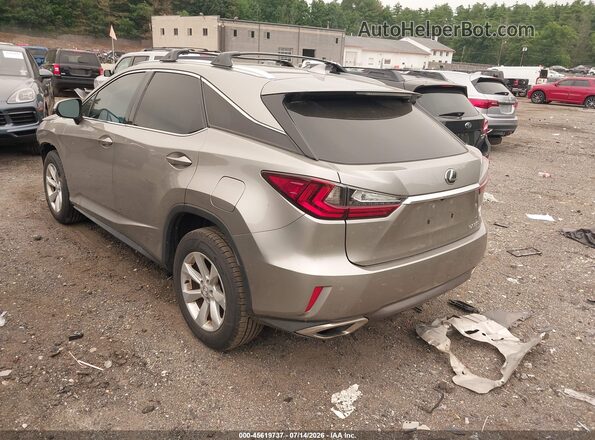2T2BZMCA0HC124597 2017 LEXUS RX 350 Tan Rear left