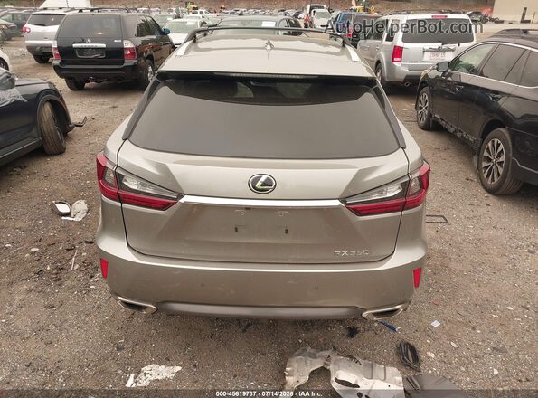 2T2BZMCA0HC124597 2017 LEXUS RX 350 Tan 