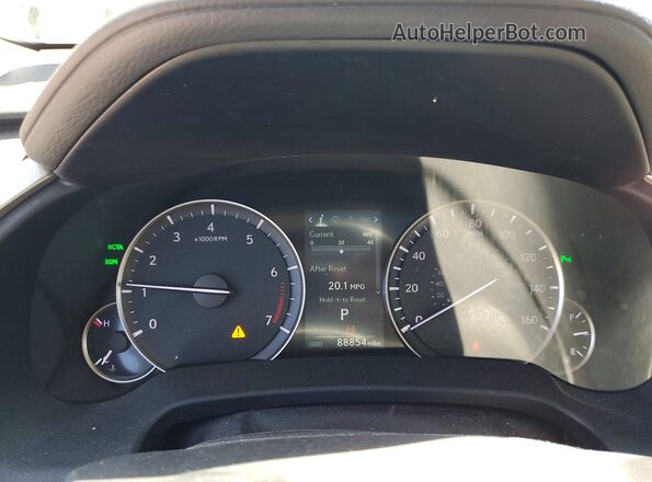2T2BZMCA0KC171135 2019 LEXUS RX Черный Вид щитка приборов