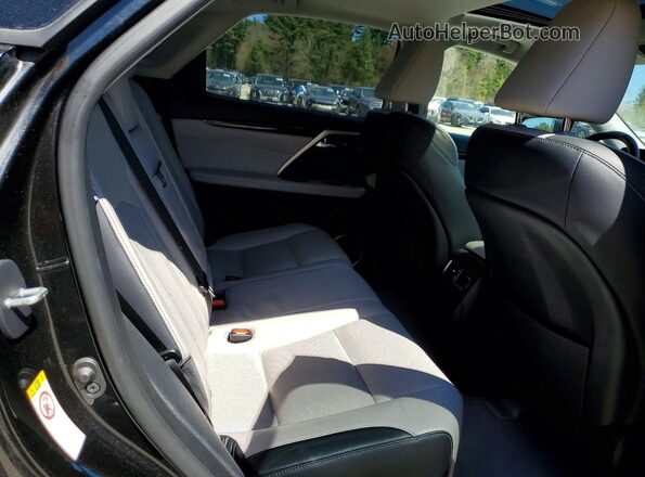 2T2BZMCA0KC171135 2019 LEXUS RX Черный Вид задней части салона