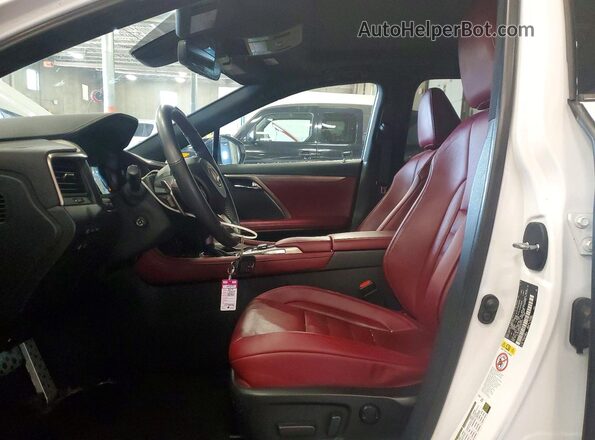 2T2BZMCA0KC181213 2019 LEXUS RX White Սալոնի դիմացի տեսք