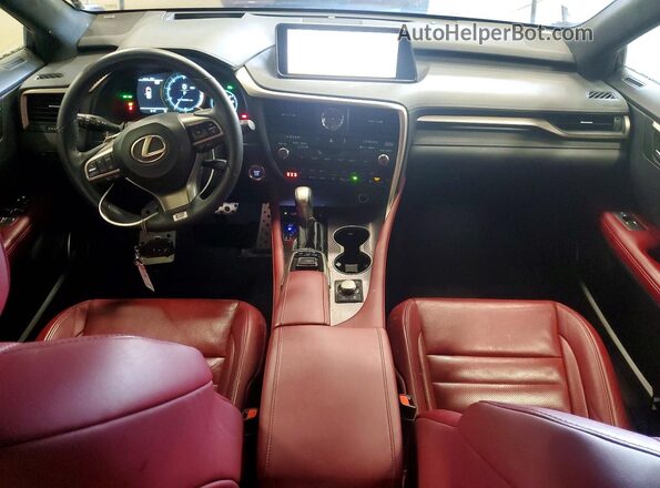 2T2BZMCA0KC181213 2019 LEXUS RX White Առջևի վահանակի տեսք