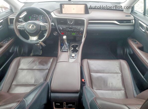 2T2BZMCA0KC191899 2019 LEXUS RX White Вид панелі приладів