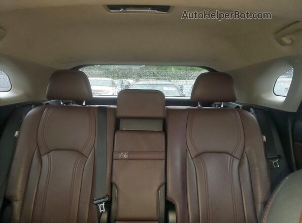 2T2BZMCA0KC191899 2019 LEXUS RX White Вид задніх сидінь