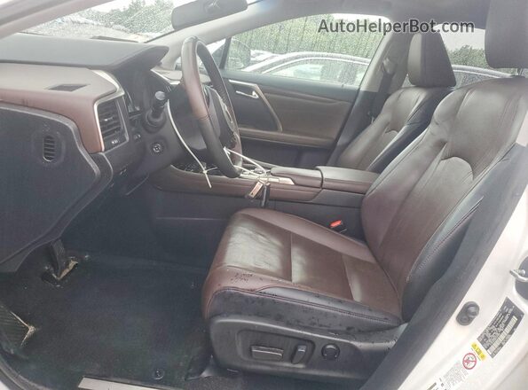 2T2BZMCA0KC191899 2019 LEXUS RX White Вид салону спереду