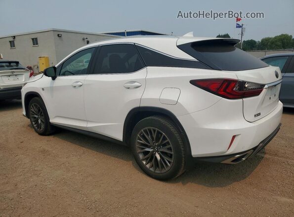 2T2BZMCA0KC205249 2019 LEXUS RX White Задня ліва чверть