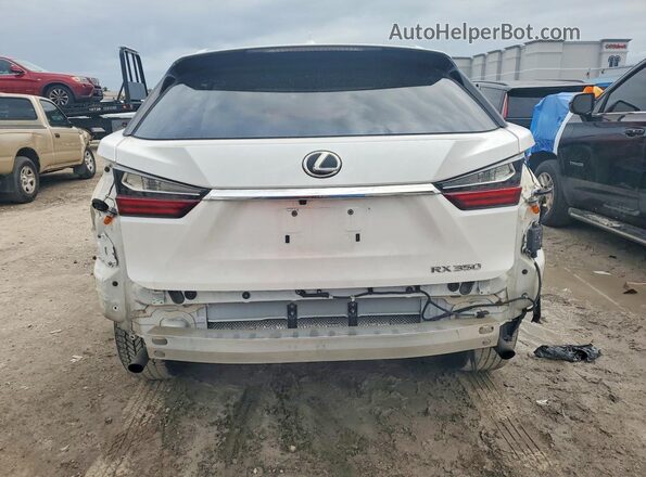 2T2BZMCA0KC210497 2019 LEXUS RX White უკანა ხედი
