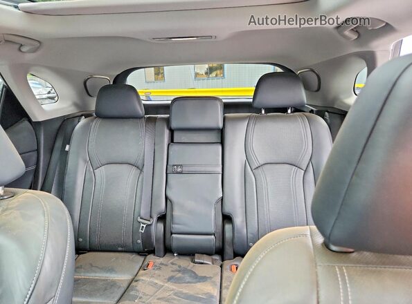 2T2BZMCA1HC071893 2017 LEXUS RX Silver Հետևի նստատեղերի տեսք