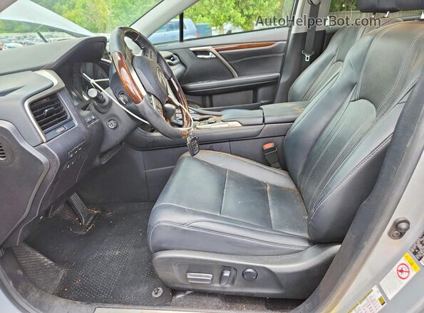 2T2BZMCA1HC071893 2017 LEXUS RX Silver Սալոնի դիմացի տեսք