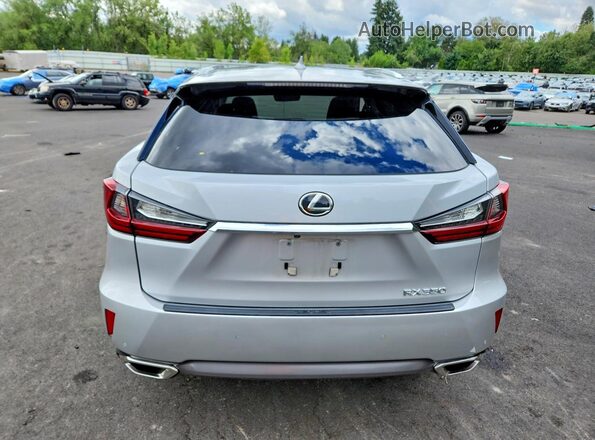 2T2BZMCA1HC071893 2017 LEXUS RX Silver Հետևի տեսք