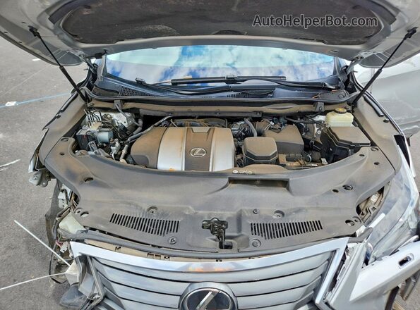 2T2BZMCA1HC071893 2017 LEXUS RX Silver Շարժիչի բաժամունքի տեսք