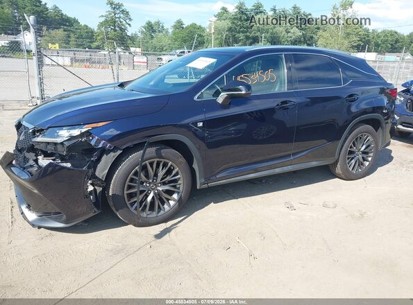 2T2BZMCA1HC077063 2017 LEXUS RX 350 Blue წინა მარცხენა ხედი სამი მეოთხედიდან