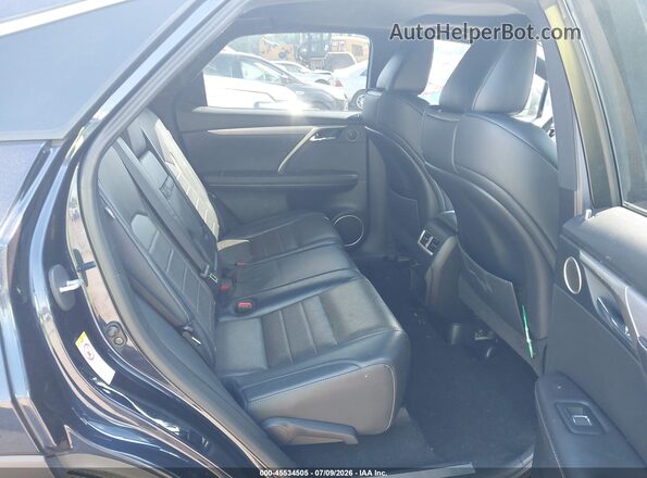 2T2BZMCA1HC077063 2017 LEXUS RX 350 Blue VIN კოდის სტიკერის ხედი