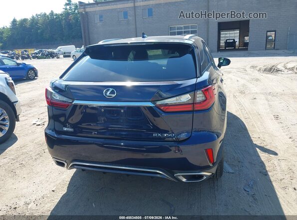 2T2BZMCA1HC077063 2017 LEXUS RX 350 Blue 