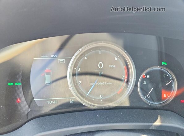 2T2BZMCA1HC078830 2017 LEXUS RX White Widok zestawu wskaźników