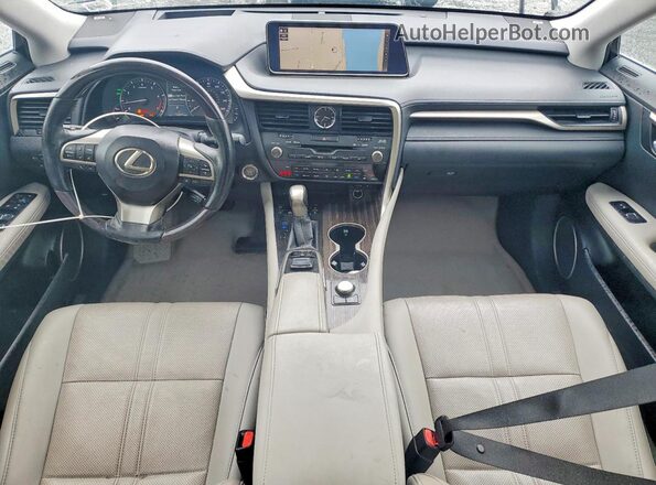 2T2BZMCA1HC088693 2017 LEXUS RX Beige Dashboard view