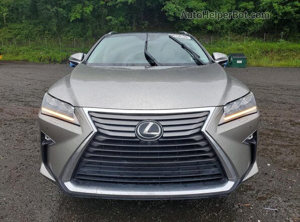 2T2BZMCA1HC088693 2017 LEXUS RX Beige Front view