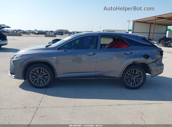 2T2BZMCA1HC089360 2017 LEXUS RX 350 Gray 