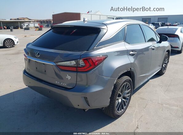 2T2BZMCA1HC089360 2017 LEXUS RX 350 Серый Задняя правая четверть