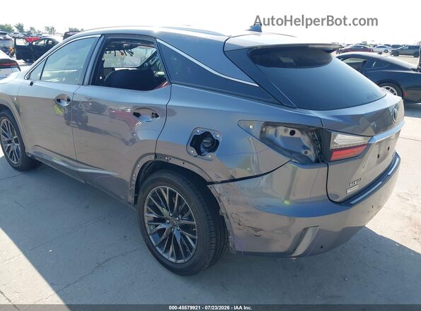 2T2BZMCA1HC089360 2017 LEXUS RX 350 Серый Вид спереди