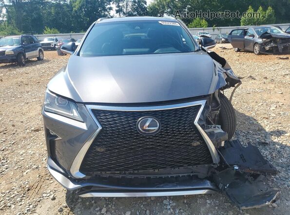 2T2BZMCA1HC102897 2017 LEXUS RX Gray Front view