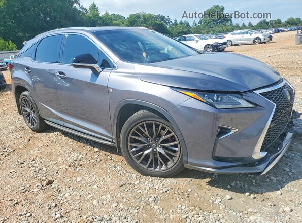 2T2BZMCA1HC102897 2017 LEXUS RX Gray Front right