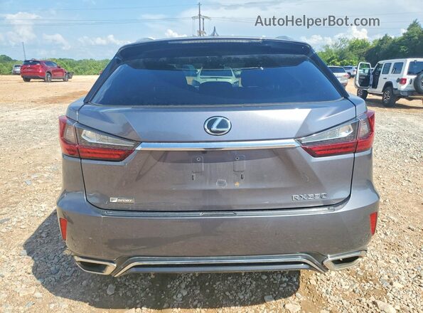 2T2BZMCA1HC102897 2017 LEXUS RX Gray Rear view