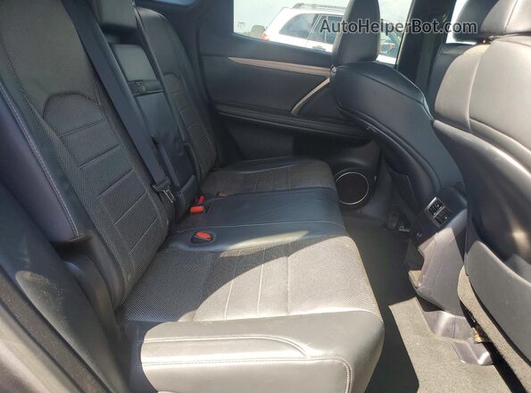 2T2BZMCA1HC102897 2017 LEXUS RX Gray Rear interior view