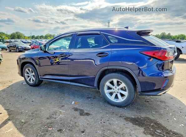 2T2BZMCA1HC104021 2017 LEXUS RX Blue Задня ліва чверть