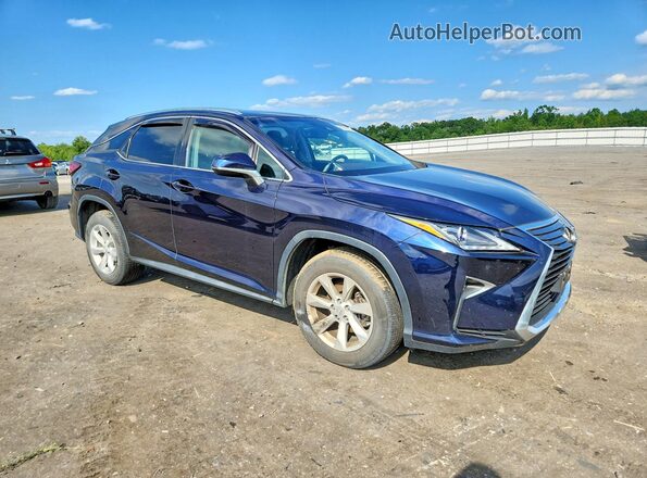 2T2BZMCA1HC104021 2017 LEXUS RX Blue Передня права чверть