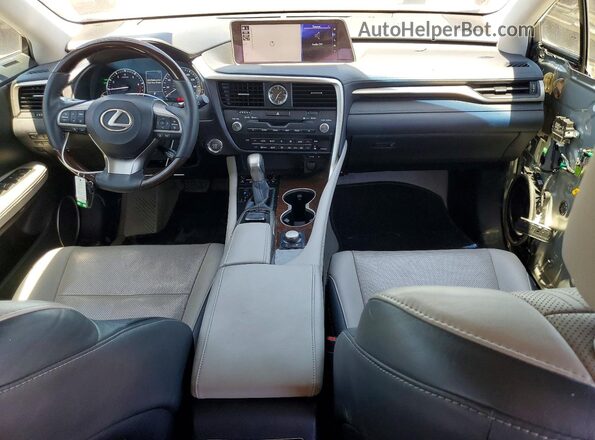 2T2BZMCA1HC130229 2017 LEXUS RX Серый Вид панели приборов