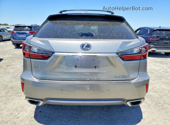 2T2BZMCA1HC130229 2017 LEXUS RX Серый Вид сзади