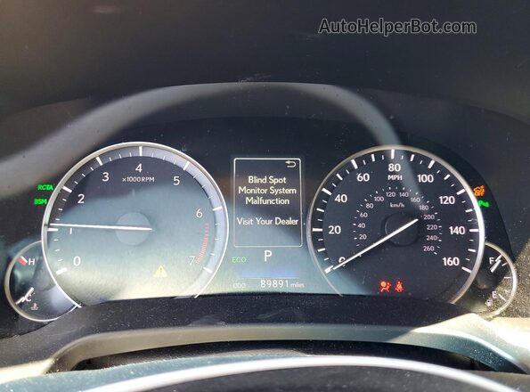 2T2BZMCA1HC130229 2017 LEXUS RX Серый Вид щитка приборов