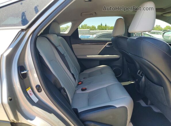 2T2BZMCA1HC130229 2017 LEXUS RX Серый Вид задней части салона