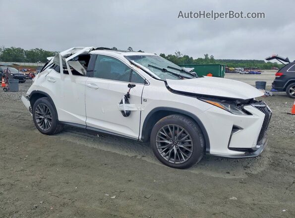 2T2BZMCA1HC134782 2017 LEXUS RX White Передня права чверть