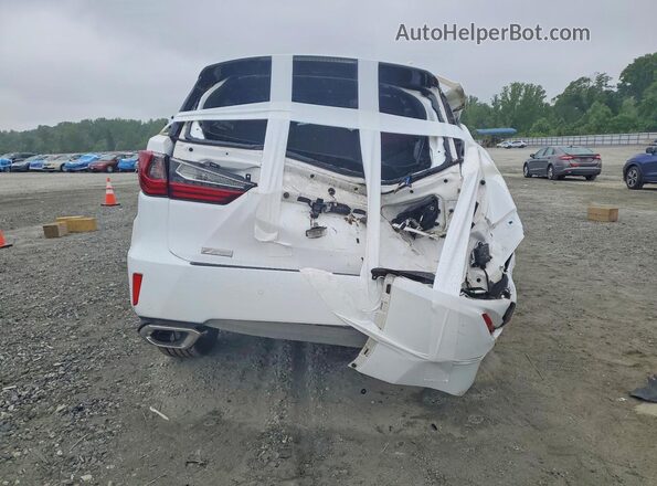 2T2BZMCA1HC134782 2017 LEXUS RX White Вид ззаду
